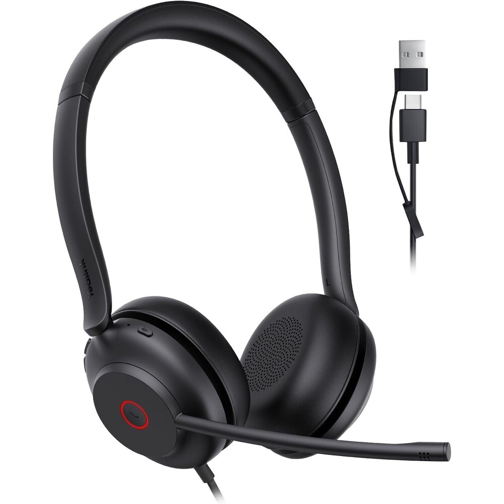 UH35 2nd Gen Wired Headset, USB-C/A,AI Noise Canceling Mic,HD Audio | Teams/Zoom
